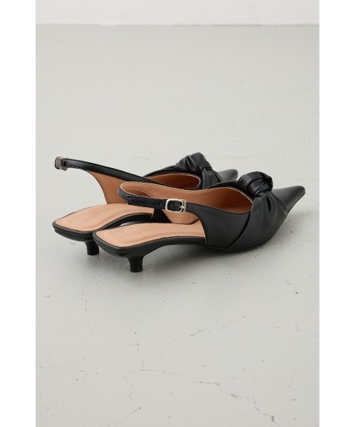 「crie conforto」 ヒールサンダル LARGE ブラック レディース_画像6