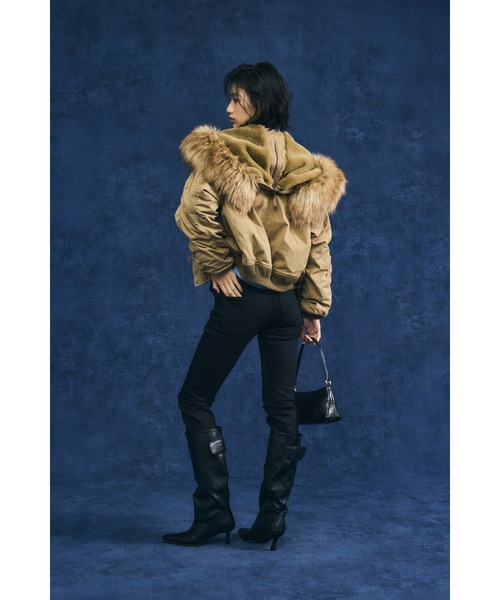 美品★ moussy N2B フライトジャケット　マウジー MOUSSY（マウジー） ブルゾン アウター 「26年AW新作」「展示会人気No
