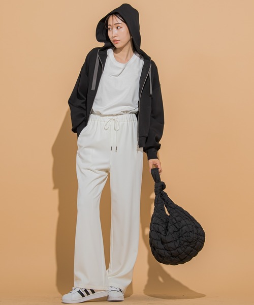 「VICKY」 スラックス M ブラック レディース_画像3