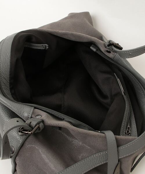「NICOLI」 2WAYバッグ - グレー レディース_画像4
