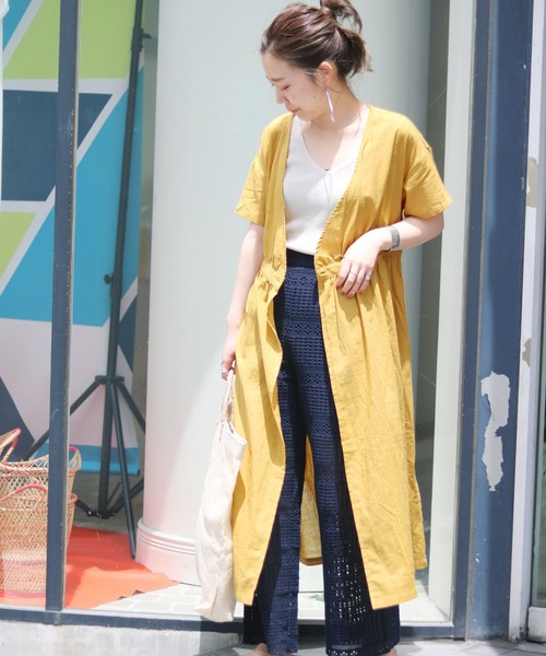 SLOBE IENA（スローブイエナ） ワンピース 半袖 2WAYカシュクール