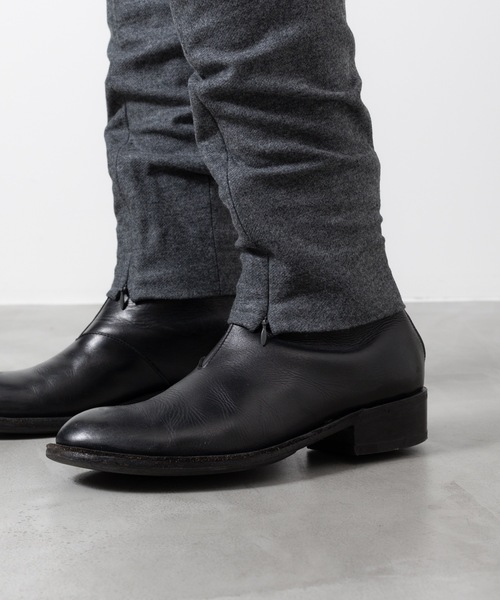 ATO（アトウ） パンツ 1/72 MIDDLE INDIA HEM ZIP PANTS メンズ