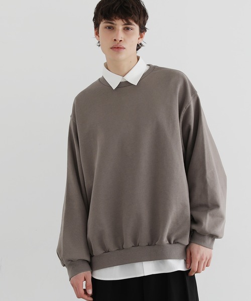 LILL（リル） トレーナー スウェット スモーキートーンドロップ 