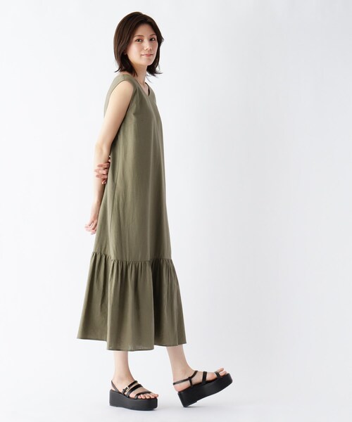 定番安い ワンピース レーヨン麻ティアードワンピース ZOZOTOWN PayPayモール店 - 通販 - PayPayモール 爆買い好評