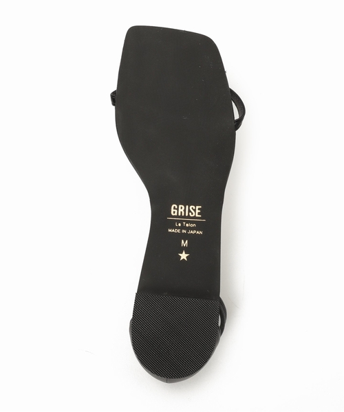 LE TALON（ル タロン） サンダル GRISE アンクルストレッチフラット