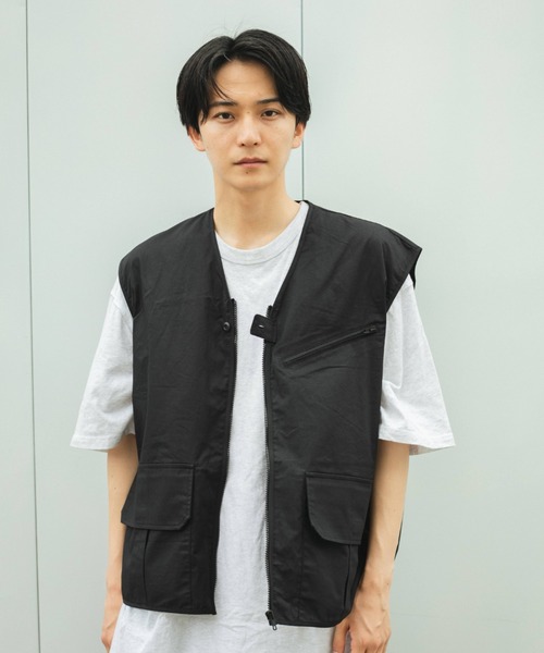 BROKEN BASE（ブロークンベース） ベスト ジレ フィッシングベスト