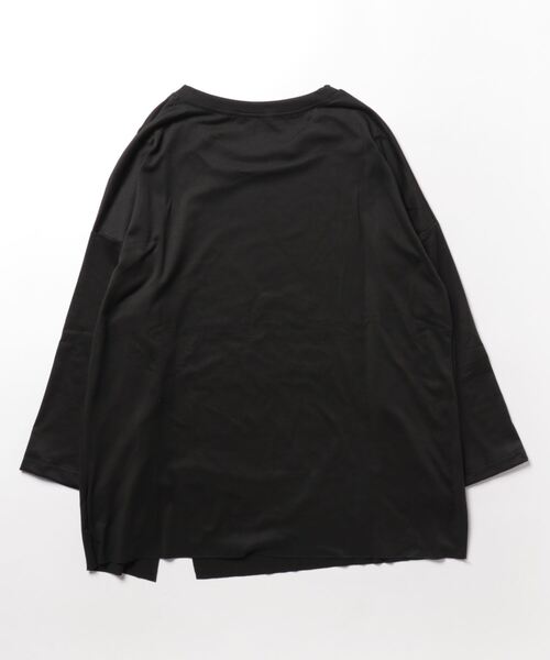 Sakka tシャツ サイドスリットビックロンT レディース
