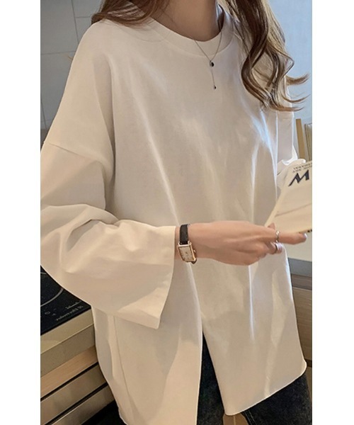 ☆*※様 ハイネック Tシャツ　サイドスリットプリーツスカパン　セット KAITEKI+ (カイテキプラス) 抗菌防臭 ストレッチ スムース