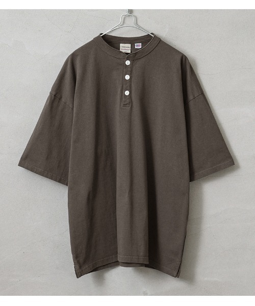 美品 WTAPS グレー Tシャツ ヘンリーネック WTAPS グレー Tシャツ ヘンリーネック - メルカリ