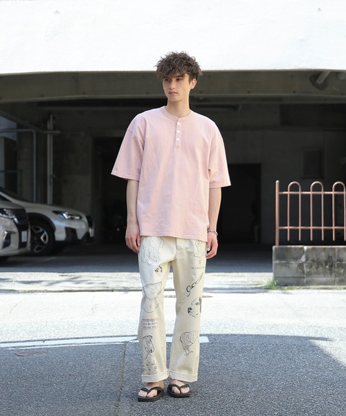 tシャツ Tシャツ メンズ GOOD WEAR　ヘンリーネック S/S SUPER BIG TEE 2w7-13243　USAコットン｜zozo｜23