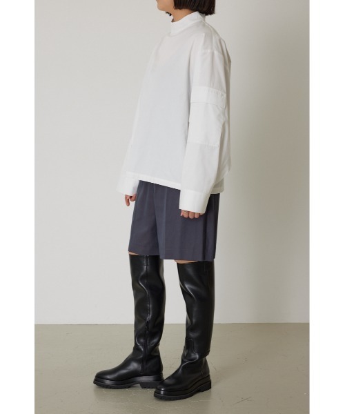 RIM.ARK スラックス パンツ Basic half PT レディース : ZOZOTOWN