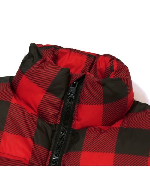 TMT ダウンジャケット ダウン BUFFALO CHECK NYLON DOWN JACKET メンズ