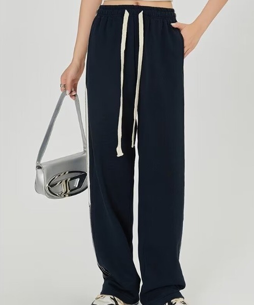 ワイドパンツ スウェットパンツ ジャージ ワイドトラックパンツ