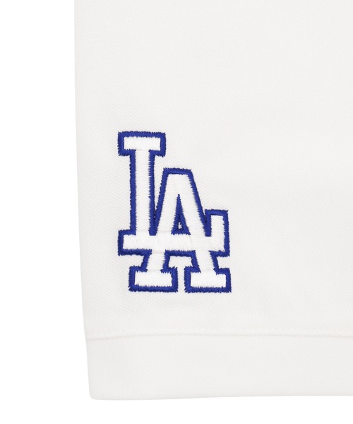 NEWERA　半袖ポロシャツ オーバーサイズ　MLB　ドジャース NEW ERA ポロシャツ ニューエラ 半袖ポロシャツ オーバーサイズ