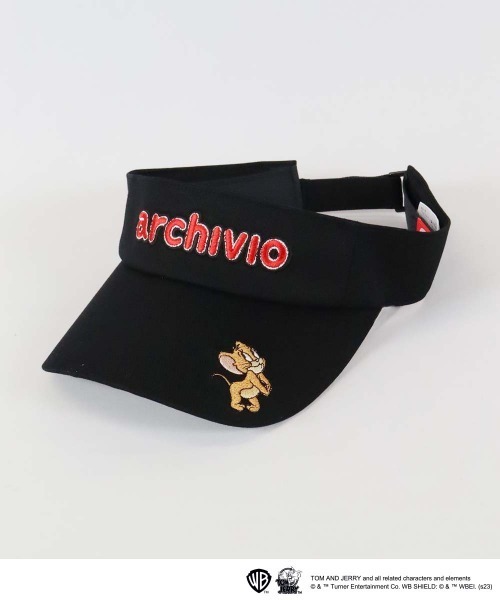 archivio サンバイザー 「LADIES」サンバイザー「トムとジェリー