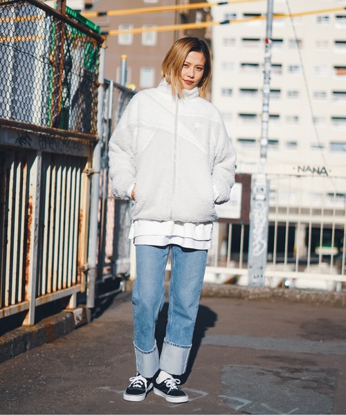 Reebok ブルゾン アウター 「Reebok/リーボック」ボアフリース