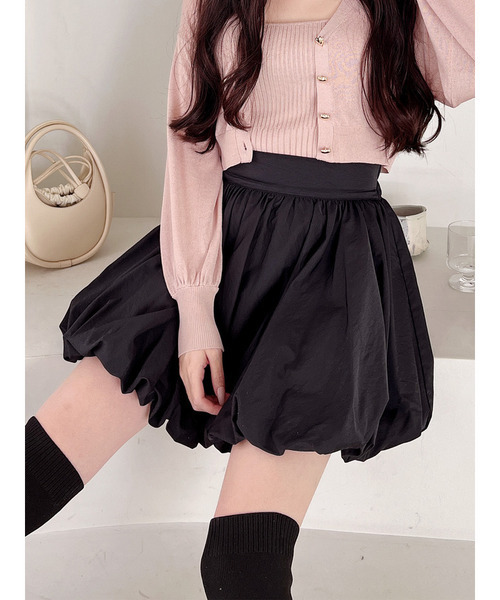 MIIA（ミーア） スカート バルーンミニスカート : ZOZOTOWN Yahoo!店