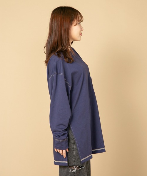tシャツ 「LIVERY/ライブリー」　はちみつ大好きクマロンT　アニマルシリーズ レディース JEANS MATE tシャツ 「LIVERY/ライブリー」 はちみつ大好き