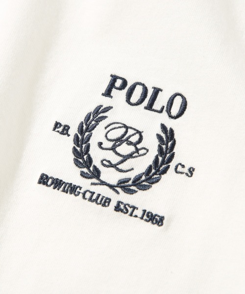 tシャツ Tシャツ レディース 「POLO BCS」Laurel oversize print Tee　月桂樹 ワンポイントロゴ刺繍　オーバーサイズT｜zozo｜14