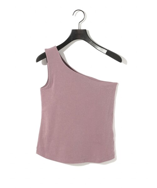 tシャツ MIDIUMISOLID for Ladies ワンショルダーインナー レディース