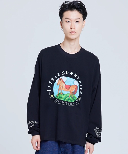 tシャツ LittleSunnyBite/リトルサニーバイト/sandw1tch shop x little sunny bite long tee
