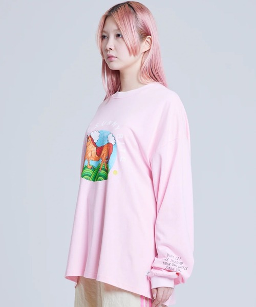 tシャツ LittleSunnyBite/リトルサニーバイト/sandw1tch shop x little sunny bite long tee