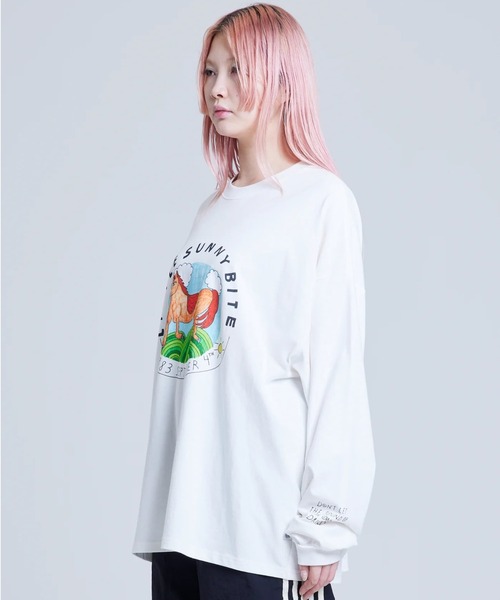 tシャツ LittleSunnyBite/リトルサニーバイト/sandw1tch shop x little sunny bite long tee
