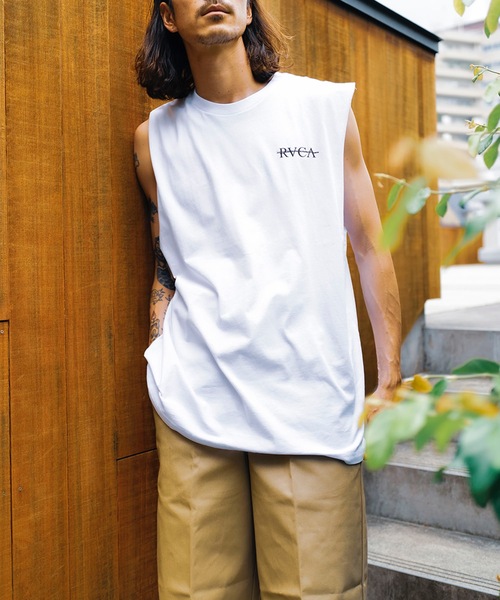 RVCA タンクトップ メンズ SERIF 「2024年夏モデル」/ルーカ