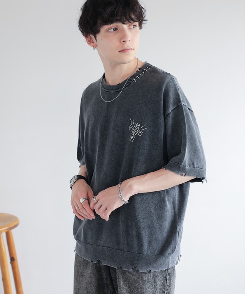 ヴィンテージ Tシャツ コットン ボックスロゴ グレー Mサイズ ワンポイント ヴィンテージ Tシャツ コットン ボックスロゴ グレー Mサイズ