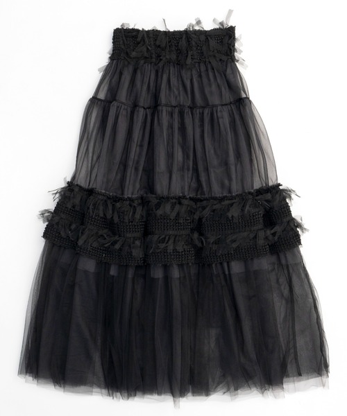 MAISON SPECIAL ティアードチュールワンピース FREE MAISON SPECIAL(メゾンスペシャル)｜Dot Pattern Tulle One