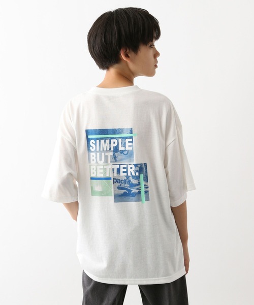 GLOBAL WORK tシャツ ヘビロッTEEプリントBIG/130931 キッズ