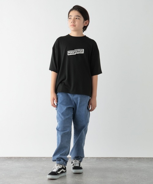 GLOBAL WORK tシャツ ヘビロッTEEプリントBIG/130931 キッズ