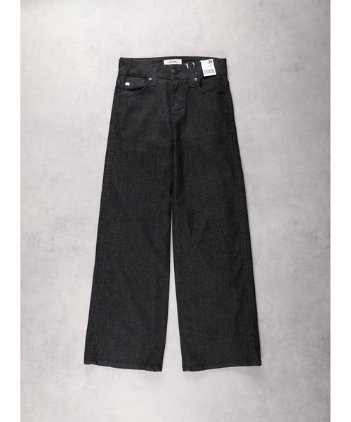 SOMETING セミワイドデニム　26号 SOMETHING パンツ 「SOMETHING」「LISA」セミワイドパンツ