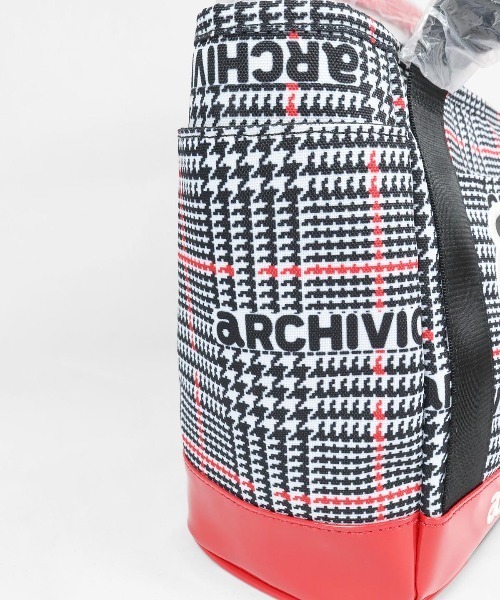 archivio ゴルフ 「LADIES」グレンチェック柄カートバッグ「2024年秋冬