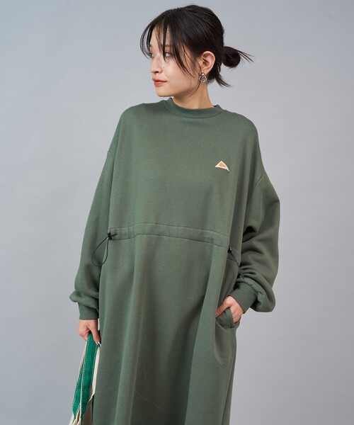 FREAKSSTORE×KELTY　限定展開　裏起毛パーカーワンピース新品未使用 FREAK'S STORE ワンピース 限定展開 KELTY×FREAK'S STORE