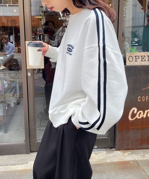 eLLa Aラインスウェット A'GEM/9 × .kom 『ACOVER/オコボ』 Dreaming Raglan Sweats