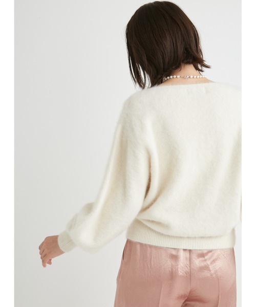emmi ニット セーター フォックスニットプルオーバー レディース