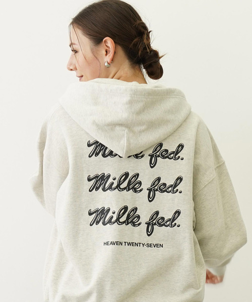 パーカー EXTENDED ICING LOGO ZIP UP HOODIE レディース メンズ