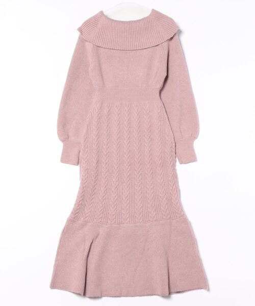 WILLSELECTION（ウィルセレクション） ワンピース 肩リボンケーブル