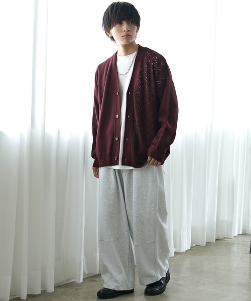 MinoriTY（マイノリティ） カーディガン 「MinoriTY」アシンメトリー
