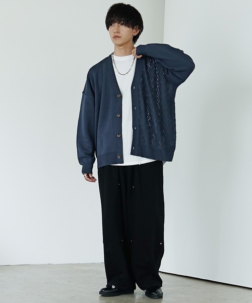 MinoriTY（マイノリティ） カーディガン 「MinoriTY」アシンメトリー