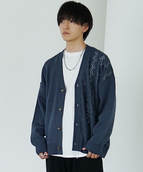 MinoriTY（マイノリティ） カーディガン 「MinoriTY」アシンメトリー