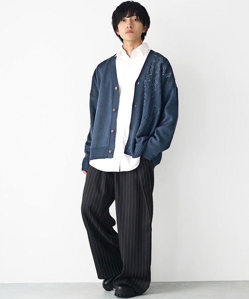 MinoriTY（マイノリティ） カーディガン 「MinoriTY」アシンメトリー
