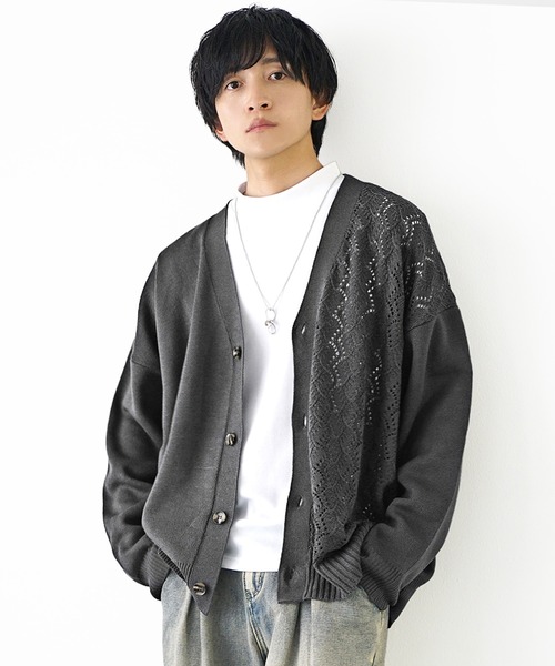 MinoriTY（マイノリティ） カーディガン 「MinoriTY」アシンメトリー
