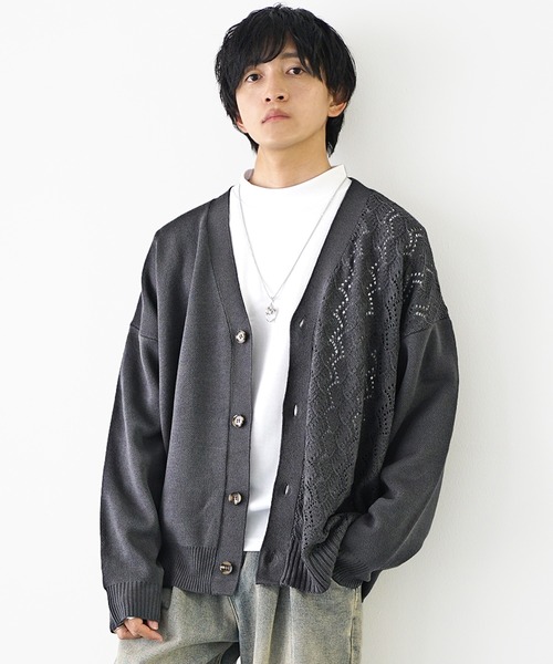 MinoriTY（マイノリティ） カーディガン 「MinoriTY」アシンメトリー
