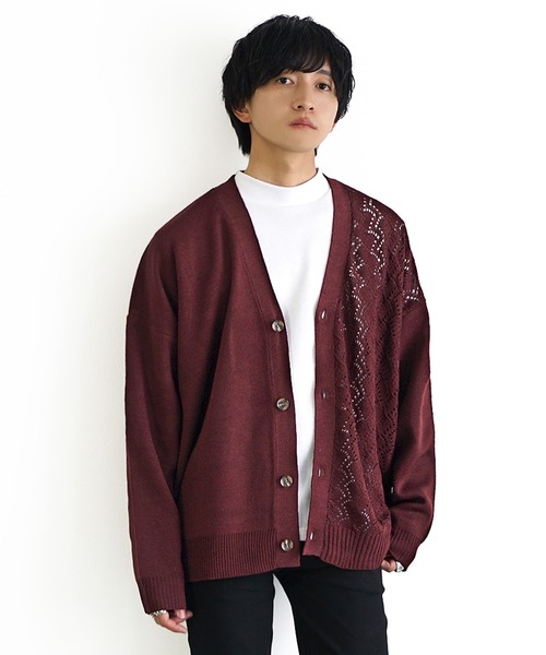 MinoriTY（マイノリティ） カーディガン 「MinoriTY」アシンメトリー