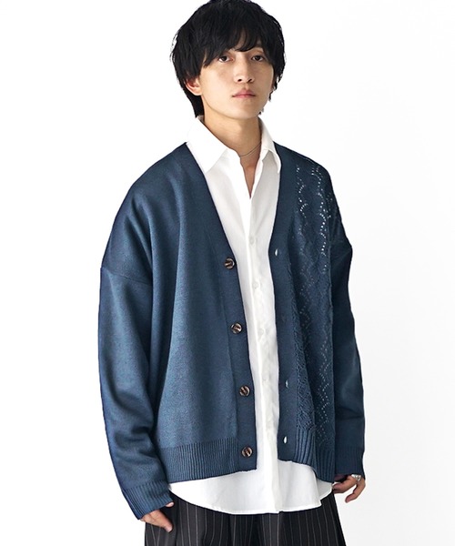MinoriTY（マイノリティ） カーディガン 「MinoriTY」アシンメトリー
