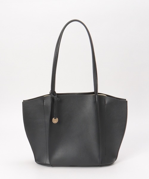 ikka トートバッグ PUハギ横長トートバッグ レディース : ZOZOTOWN