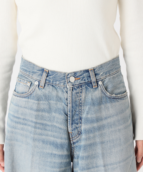 JOURNAL STANDARD 取扱い HAIKURE BIG BETHANY HAIKURE/ハイクル】BETHANY ASIAN FIT ICONIC BLUE：デニム