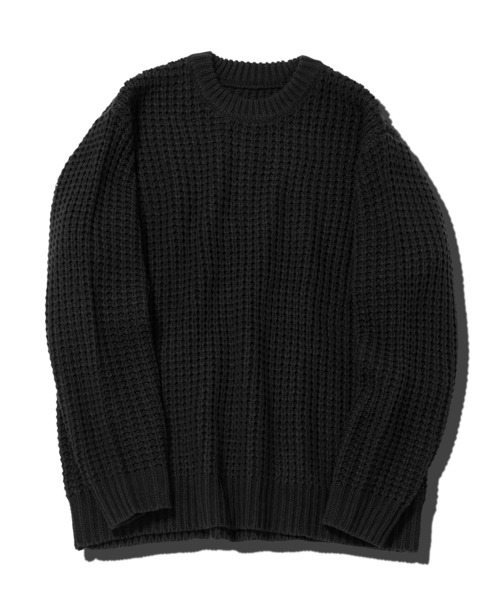 JIGGYS SHOP（ジギーズショップ） セーター ニット ビッグワッフル編み